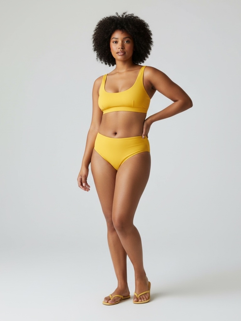 Hurley Yellow Bikini Bottoms